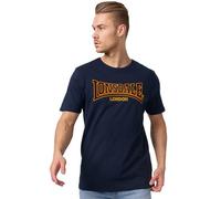 Lonsdale T-shirt bleu marine / jaune / bourgogne – Taille L