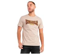 Lonsdale Classic T-Shirt, Sable, L Hommes