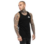 Lonsdale Clousta débardeur, Noir/Blanc, S Homme