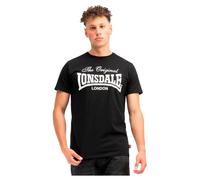 Lonsdale Colsbrooke T-Shirt, Noir/Blanc, L Homme