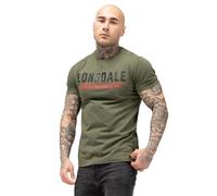 Lonsdale Crantock T-Shirt, Vert, XXL Homme-Adulte