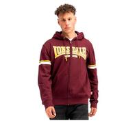 Lonsdale Darfield Veste de survêtement, Oxblood/Jaune/Blanc, XXL Homme