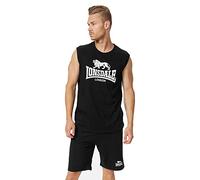 Lonsdale CLOPTON T-Shirt, Black/White, M Men's