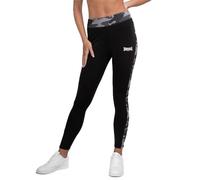 Lonsdale Dorrery Legging de Sport, Camouflage Noir, XS Femme