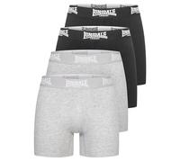 Lonsdale Caleçon boxeur East Challow Noir/Gris Marl S Hommes