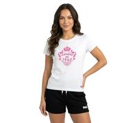 Lonsdale Ensemble de sport en coton pour femme - Short d'été léger à manches courtes - Ensemble de sport