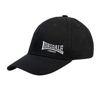 Lonsdale ENVILLE, Casquette Homme, Noir/Blanco/Ash,