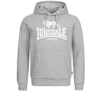Lonsdale Fremington Sweat à capuche pour homme gris (Gris, L, l)