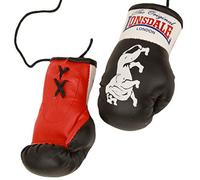 Lonsdale Gants de Boxe Mini Porte-Clés Noir - Mini Boxing Gloves Porte Clef Homme -