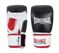 LONSDALE Gants de sport 'Maddock' bleu / rouge / noir / blanc, Taille S