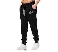 Lonsdale Giffordland Pantalon et Short de Jogging, Noir, M Homme