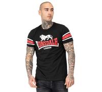 LONSDALE T-Shirt rouge / noir / blanc, Taille XXXL