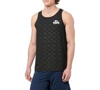 Lonsdale Homme - Adulte Sandringham Débardeur Fonctionnel, Noir/Blanc, M EU