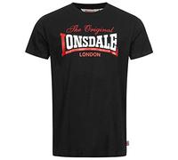 Lonsdale Homme Aldingham T-Shirt, Noir, XL EU