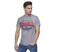 Lonsdale Homme Corrie Veste, Gris - Gris Marl, L EU