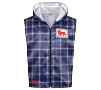 Lonsdale Homme Débardeur Capuche L Clutton - Cabeen Homme Sweat à Capuche - Cape de Boxe - Peignoir de Boxe