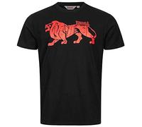 Lonsdale Homme Endmoor T-shirt Coupe Normale, Noir, XL EU