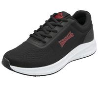 Lonsdale Homme Hartley Basket, Noir/Rouge, 46 EU