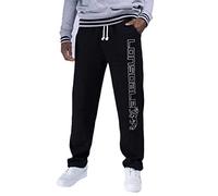 Lonsdale Homme Hose Rock Stonesfield Pantalon/Jupe., Noir, M EU