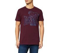 T-shirt Lonsdale Langsett manche courte rouge bleu - XXL