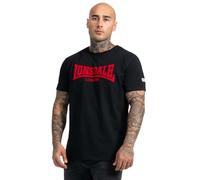 Lonsdale Homme Ll008 One Tone T-Shirt, Noir/Rouge, M EU