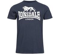 Lonsdale Homme Logo Top de sport, Bleu (Blau), S EU