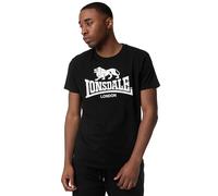 T-shirt Lonsdale St. Erney manche courte noir blanc - L