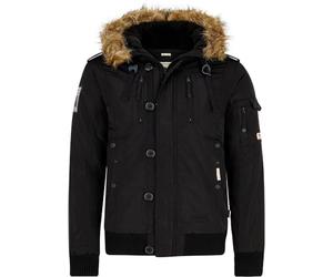 Lonsdale Jarreth Gant de Boxe en Cuir Homme, Noir, S