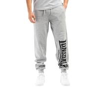 Lonsdale Jogginghose Logo Large Pantalon de Sport, Gris (Marl Grey), (Taille Fabricant: Medium) Homme