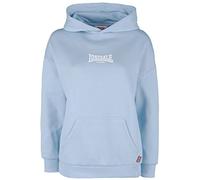 Lonsdale KILMOTE Hooded Sweatshirt, Pastel Blue/White, L Women's