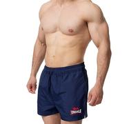 Lonsdale Kilstay Maillot de Bain, Bleu Marine/Rouge/Blanc, XL Homme