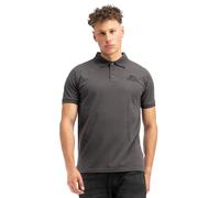 Lonsdale Lambston Polo, Anthracite/Noir, XL Hommes