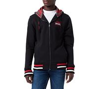 Lonsdale Lancaster Sweat-shirt à Capuche Droit Homme Noir S