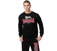 Lonsdale LAWINS Maillot de survêtement, Noir/Rouge/Gris, XXXL Homme