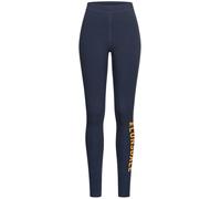 LONSDALE Leggings 'Daiches' bleu marine / orange, Taille XXL