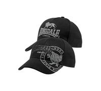 Lonsdale LEISTON Double Pack Casquette, Black, Taille Unique Unisexe-Adulte
