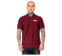 Lonsdale Lingholme Polo, Noir/Gris Foncé, XL Homme