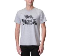 T-shirt Lonsdale Logo manche courte gris noir - L
