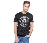 Lonsdale Against Racism T-Shirt, Noir, XXXL Homme