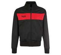 Lonsdale Alnwick Veste de survêtement, Noir/Rouge, 4XL Hommes