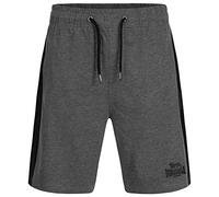 Lonsdale London Alvingham Short décontracté, Gris Chiné, Extra Large Homme