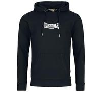 Sweatshirt à capuche Lonsdale Beetham noir blanc - XXL