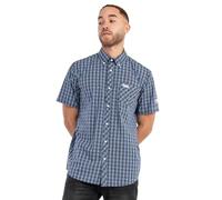 Lonsdale Brixworth Short Sleeve Shirt Bleu XL Homme