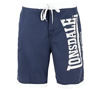Lonsdale London Clennel Homme Short de Bain Bleu 4XL 100% Polyester Regular/Coupe Standard
