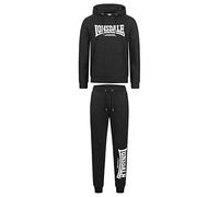 Lonsdale Survêtement homme avec capuche coupe slim CLOUDY L Black/White