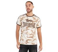 Lonsdale Cregneash T-Shrit, Camo Desert, L Homme