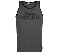Lonsdale London Curéton Débardeur Slim fit, Marl Ash, L Homme