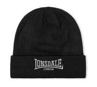 Lonsdale Dundee Bonnet Beanie, Noir, Taille Unique Mixte