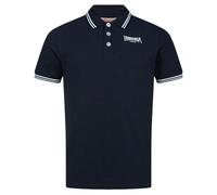 Lonsdale London Eastleigh Homme Polo Marine L 100% Coton Regular/Coupe Standard