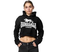 Lonsdale Roxeth Sweat-Shirt à Capuche, Noir, S Femme